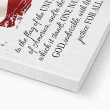 Load image into Gallery viewer, Pledge of Allegiance Eco Canvas