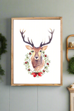 Load image into Gallery viewer, Acorn Wreath Deer