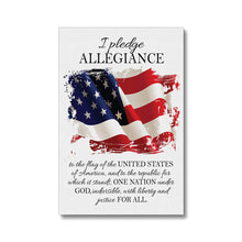 Load image into Gallery viewer, Pledge of Allegiance Eco Canvas
