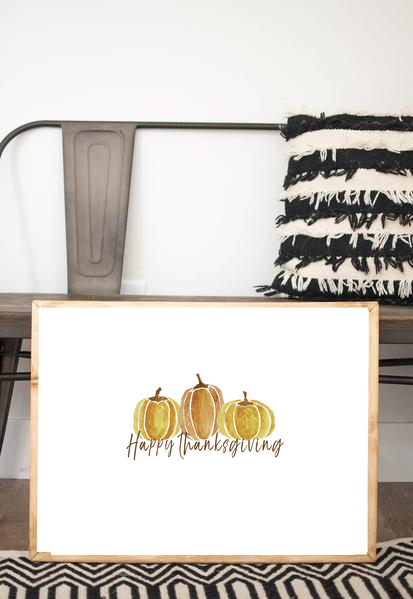 Thanksgiving Pumpkins