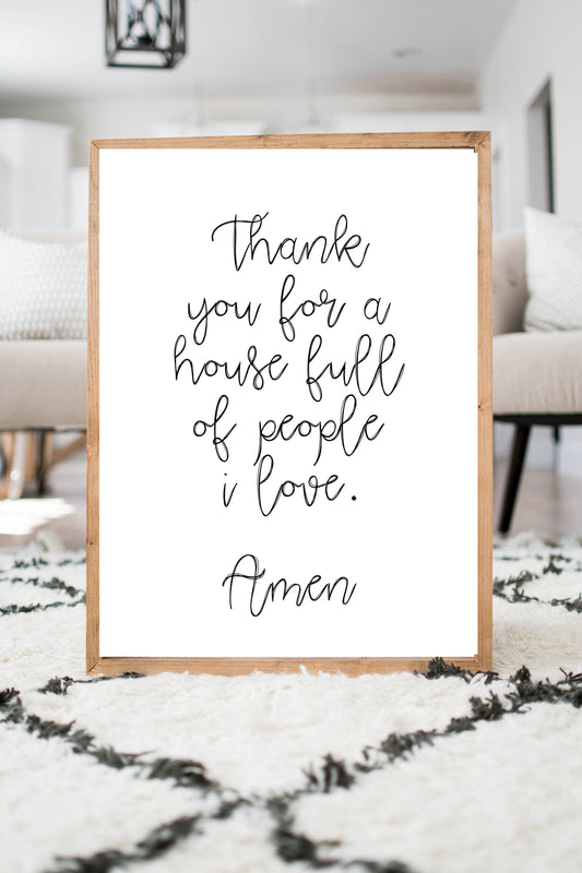 House Full of People I Love