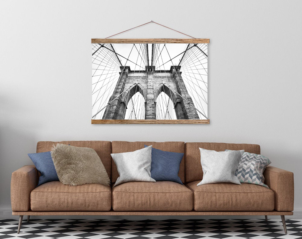 Bridge Cables Print Art